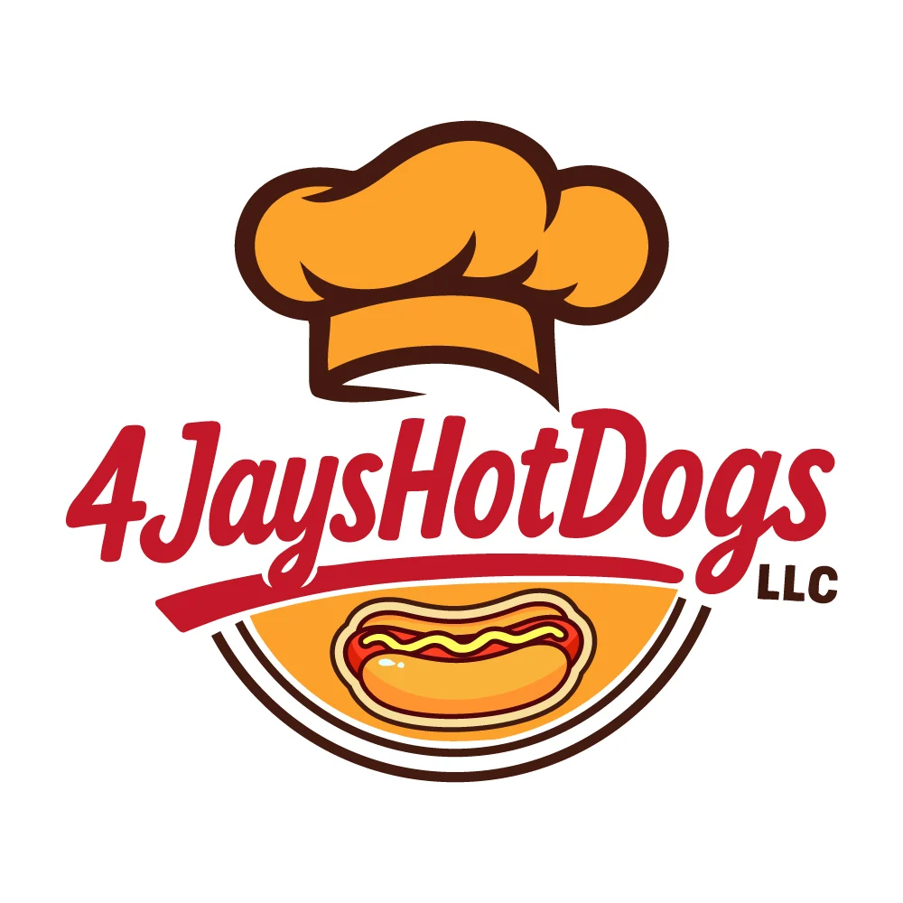 4Jays Hot Dogs LLC Logo Design by MetaMalistic