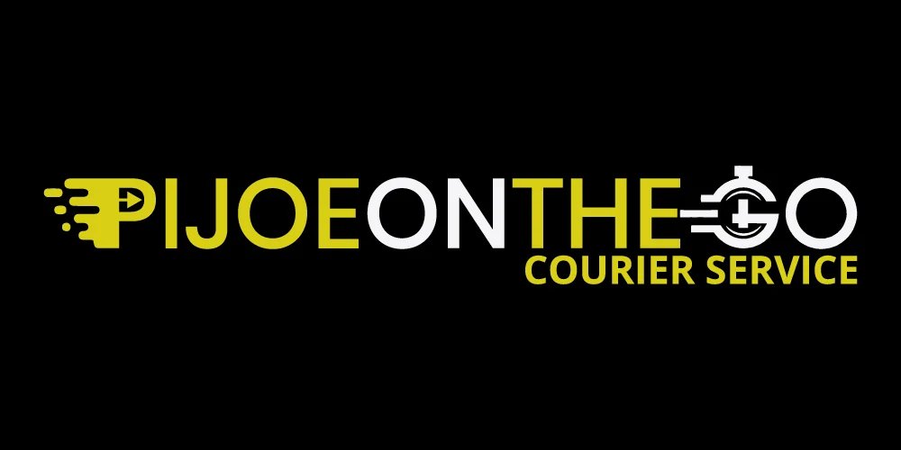 Pijoe on the Go Courier Service Logo Design by MetaMalistic
